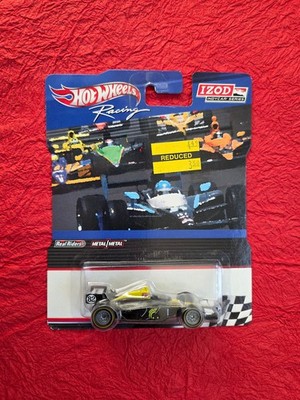 Hot Wheels Racing Izod Indy Cars With Real Riders Black