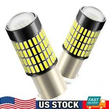 2x AUXITO 1156 7506 LED Reverse Backup Light Bulbs White 6000K 98% Canbus Bright
