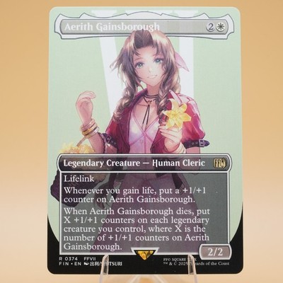 Aerith Gainsborough | 374 | Regular | Rare | Final Fantasy | MTG