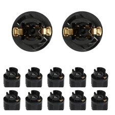 T5 73 74 Twist Lock Wedge for Instrument Panel Dashboard LED Light Car Gauge ...