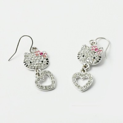 Sanrio Hello Kitty Schmuckset Halskette Ring Zubehör Selten Glückstasche B