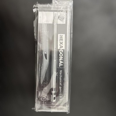 HEXA GONAL 0.5mm mechanical pencil #bc4bd5
