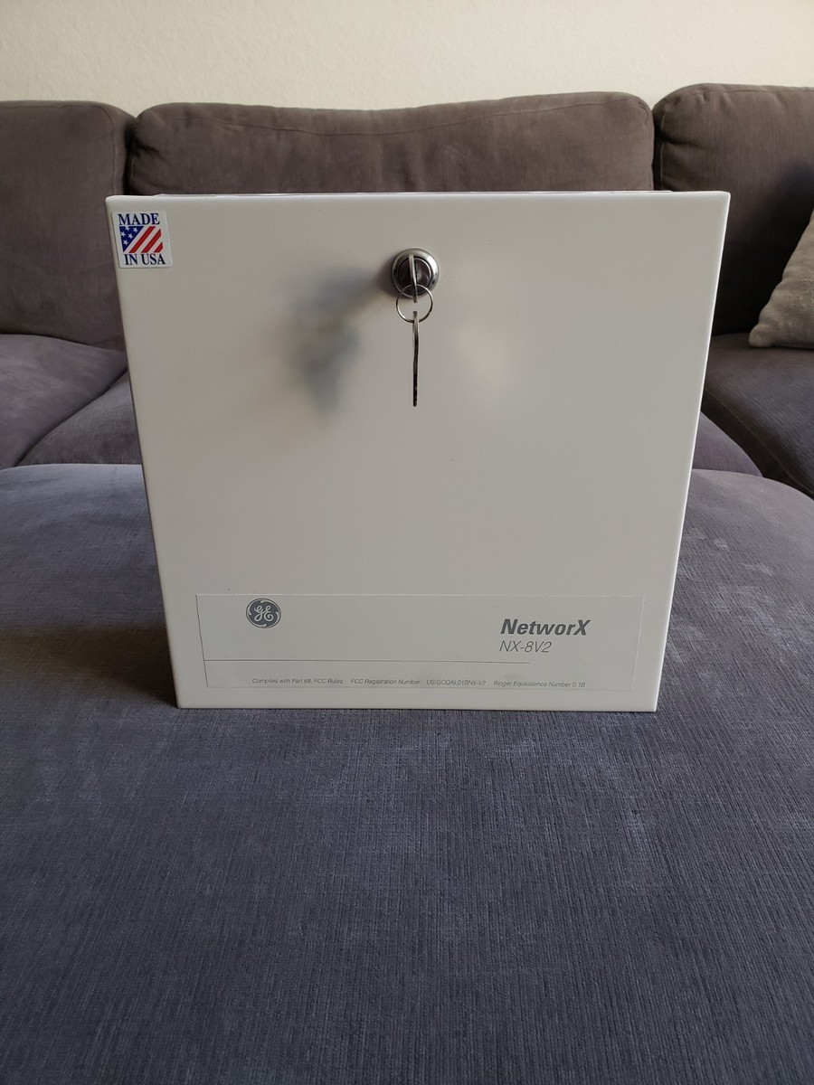 GE NetworX NX-8V2 Security Alarm System Housing Kit With Key
