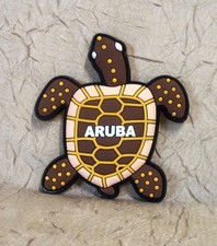 ARUBA Souvenir Rubber Turtle Magnet