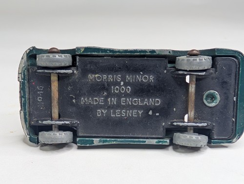 Lesney Matchbox No 46 Morris Minor 1000 - Dark Green Car Vintage 2” Inch - Picture 9 of 9