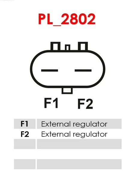 Generator As-Pl A6156(P) Chrysler 04868430AB Chrysler 04868430AC-image