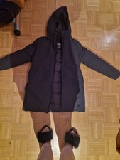 Jack Wolfskin Damen Daunenjacke mit Kapuze, Größe M
