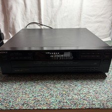 Sony CDP-C265 CD Changer 5 Disc Player Vintage HiFi Stereo Home Audio/Powers Up
