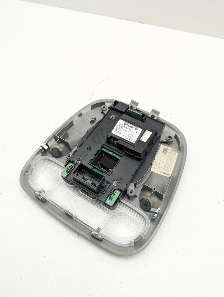 02-08 Conjunto de lámpara de luz domo central Jaguar X-Type X400 186203 Foto 4 de 4