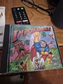 Impossamole- Turbografx 16 CIB Complete Near Mint W/ Stickers!!