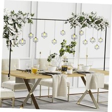 Over the Table Rod Stand with Clamps, Adjustable Table Arch 1 Black