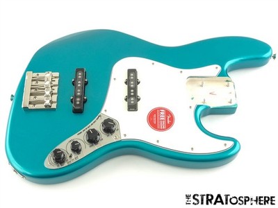 Fender Squier Classic Vibe Active 70s Jazz Bass V 5 LOADED BODY Ocean Turquoise