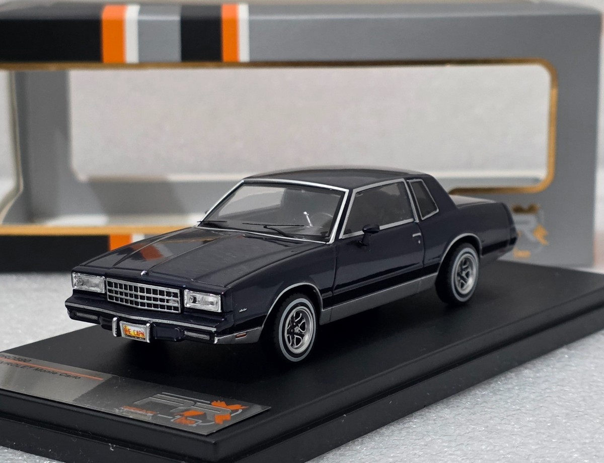 Chevrolet Monte Carlo 1981 Blue 1:43 Premium-X IXO PRD590 Diecast