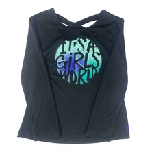 Under Armour Girls Long Sleeve T Shirt Size 5