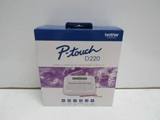 GENUINE BROTHER PT-D220 P-TOUCH HOME/OFFICE EVERYDAY LABEL MAKER