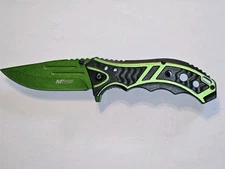 MTech Linerlock Black/Green A/O MT-A907GN - Great Condition!! Never Used!!