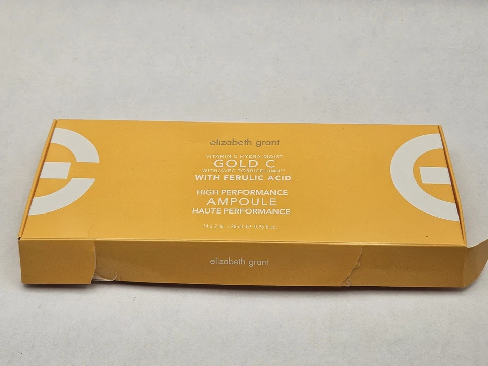 3 ampollas de ácido ferúlico hidrahumedad de vitamina C nocturna Elizabeth Grant de 3 faltantes Foto 2 de 2