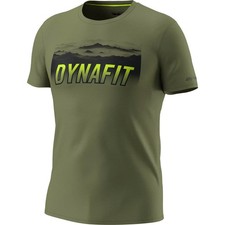 Dynafit TRANSALPER GRAPHIC S/S TEE M Herren T-Shirt Funktionsshirt military gree