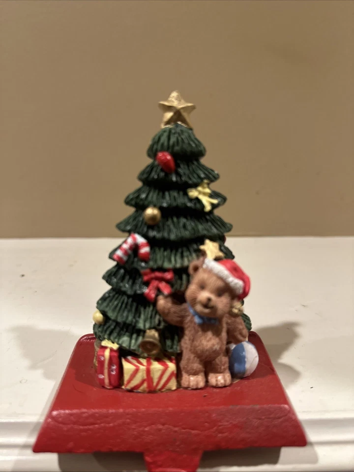 Gancho para medias de árbol de Navidad de hierro fundido resistente en caja Foto 2 de 4