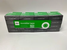 Office Depot Invisible Tape, 3/4" x 1296", Clear, Pack of 16 rolls Write-on Matt