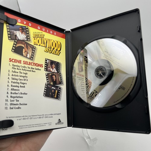 Burn Hollywood Burn / Comedy 1997 / Rare OOP DVD Coolio Chuck D Stallone Chan - Picture 3 of 3