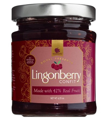 Lingonberry Jam, Balanced Tart and Sweet Flavour, Great on Croissants, Scones...