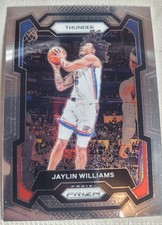 2023-24 Panini Prizm Jaylin Williams Oklahoma City Thunder #214