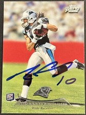 Armanti Edwards Signed 2010 Topps Prime Rookie Card BAS Beckett App State