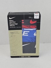 Nike Dri-Fit Essentials Micro Youth Boxer Brief 3 Pack Size Youth Boy Small