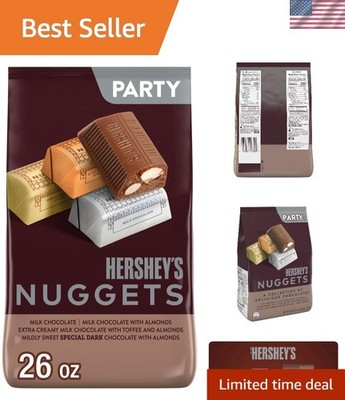 NUGGETS Assorted Chocolate Candy Party Pack, 26 oz - Perfect for Holidays