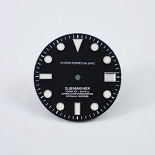 DS SUB-Series YM index Dial Watch skx007 Skx009 for NH35 28.5mm S Mod Blue lume