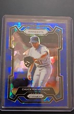 2024 Panini Prizm - Chuck Knoblauch #179 Blue Ice Prizm