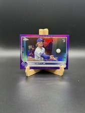 2022 Topps Chrome Update Series - Rookie Debut Bobby Witt Jr. #USC176 Purple