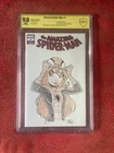 Amazing Spider-Man #1 Sketch Cover Chrissie Zullo Original Art Signed CBCS 9.8
