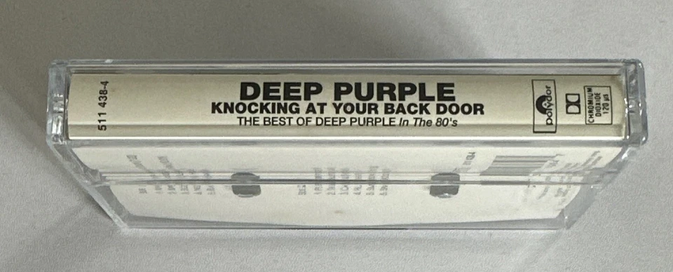 Deep Purple - Knocking At Your Back Door -  Cassette Tape hard Rock Ex / M - Image 4 of 4