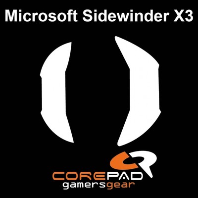 Corepad Skatez Microsoft Sidewinder X3 Mausfüße Mausgleiter Hyperglides Teflon