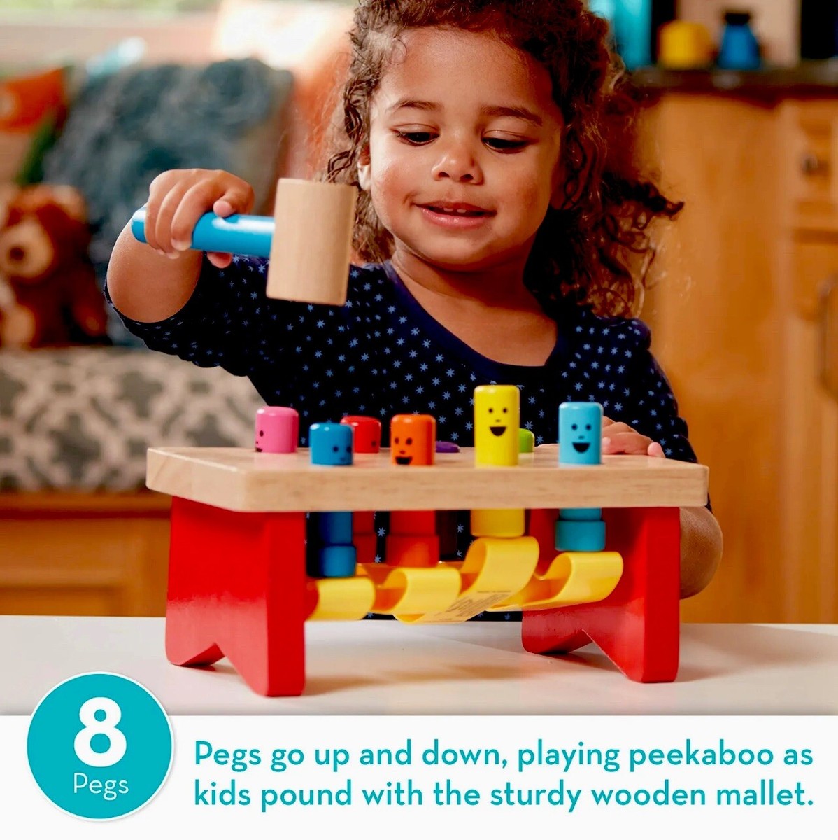 Wooden Melissa And Doug Hammer Bench Melissa Doug Deluxe Pounding