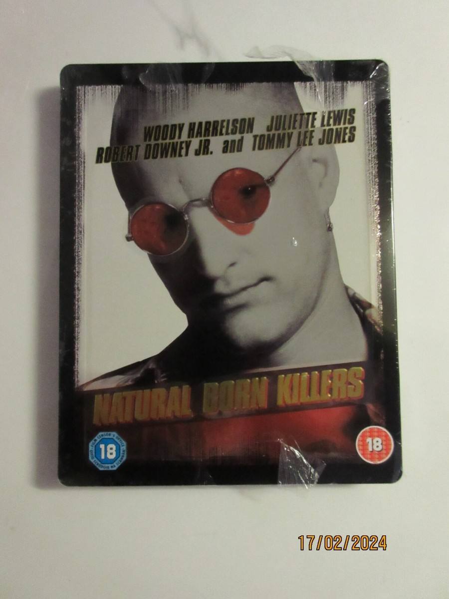 Natural Born Killers Blu-Ray Steelbook Zavvi UK 1/4 Slip Natural Born Killers Blu-Ray Steelbook Zavvi UK 1/4 Slip