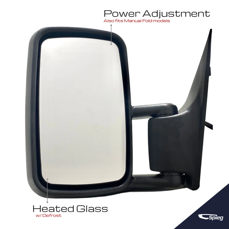 Espejo retrovisor lateral para Dodge Mercedes Sprinter 2000-2006 eléctrico térmico conductor lado izquierdo Foto 2 de 4