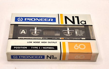PIONEER N1a 60 Nastro audiocassetta vuoto (sigillato) NUOVO