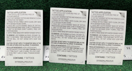 3 - IF Movie 2024 Tattoos Blatt - Bild 3 von 4