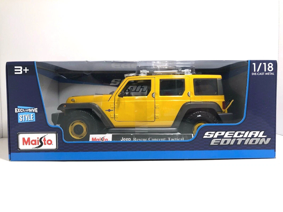 Maisto jeep hot sale rescue concept