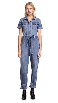 frame denim jumpsuit