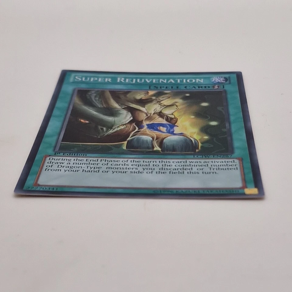 Yu-Gi-Oh! Super Rejuvenation LCJW-EN287 Legendary Collection 4 Joey's World 2013 - Image 3 of 4