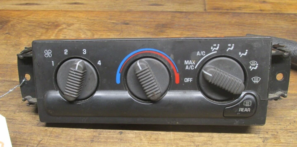 99-00 ENVOY SHORT W.B. 99-05 BLAZER S10/JIMMY S15 TEMPERATURA CONTROLE DE AQUECEDOR A/C - Imagem 2 de 4