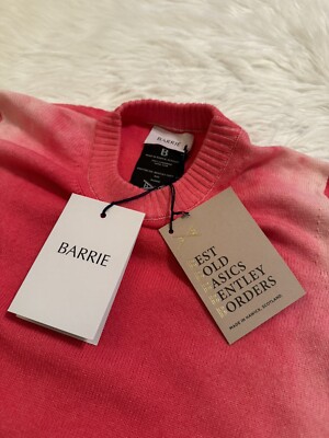 BARRIE 売れ筋商品|||バリー ニット&セーター アウター レディース Sweaters Pink Barrie New 100% Cashmere Sun Faded Top Sweater Knit 3/4