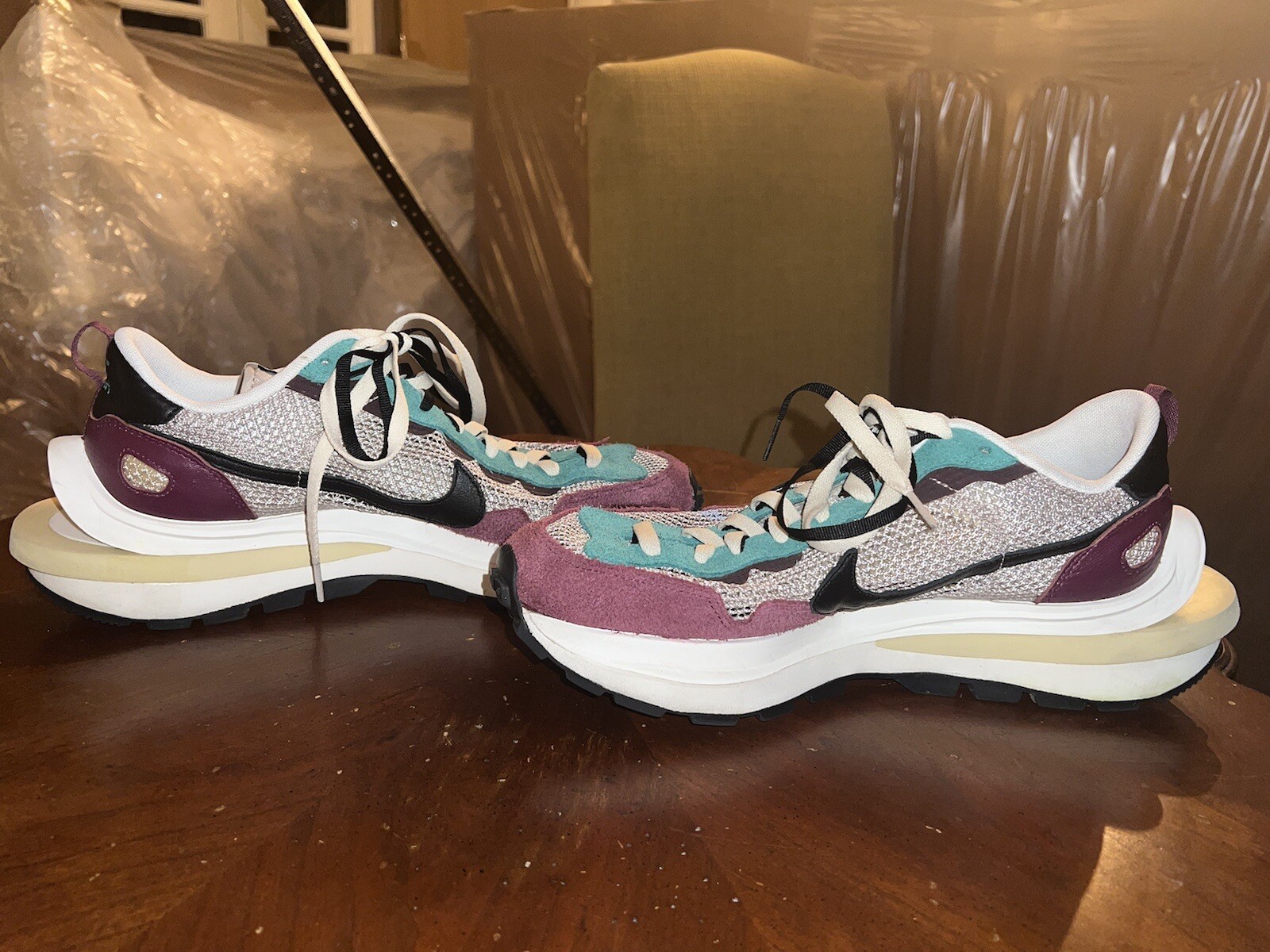 SACAI X NIKE Taglia 11 5 Nike sacai x VaporWaffle SP rosso villain