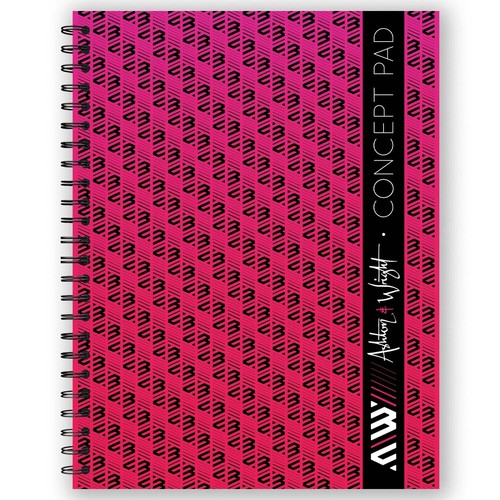 AW Concept Pad Notebooks - 70 Lined Pages - A5 Wire Bound & Perforated - 3 Packs - Imagen 17 de 33