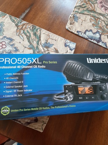 Uniden cb radio Pro505xl Pro Series - Zdjęcie 9 z 12
