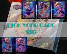 Football Girl FIFA World Cup Qatar Premium Cards Pick-Your-Card SSR Waifu Anime